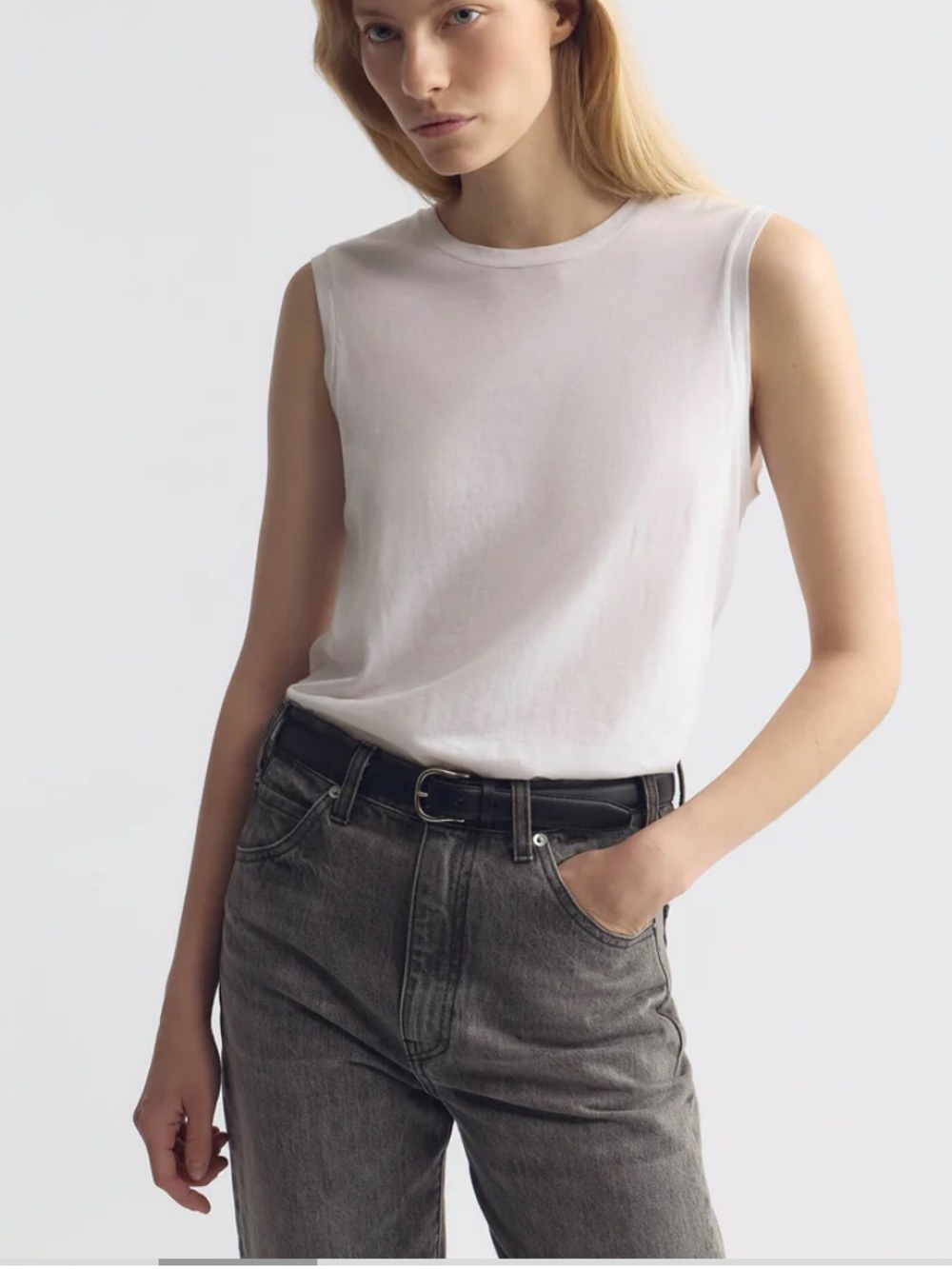 Nili Lotan White Women's Tank Top